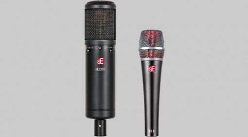 sE2200 & V7-X microphones