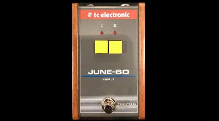 Momentum tweedehands Bestaan TC Electronics to launch JUNE-60 Chorus Effect pedal - gearnews.com