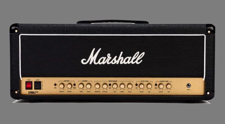 Marshall reissue the DSL100HR amp head