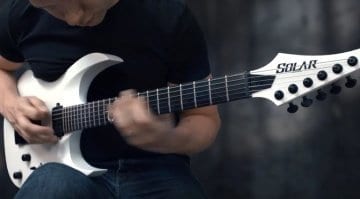 Ola Englund Launches Solar Guitars Type A
