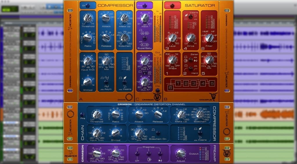 Acustica Audio Crimson plug-in blends analog distortion and compression ...