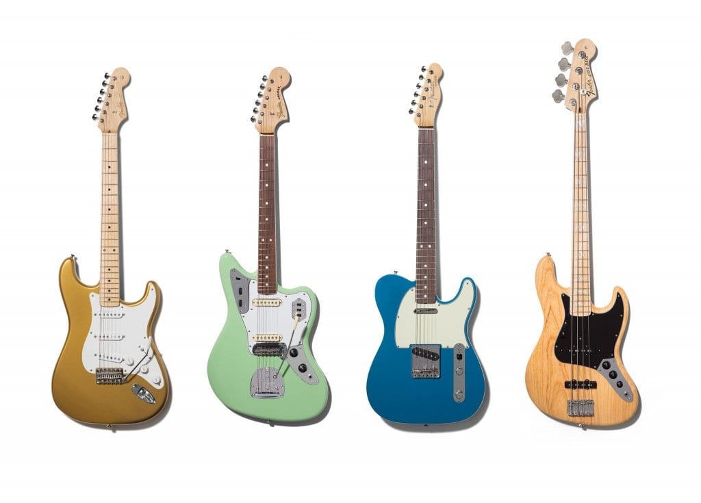 Fender American Original Stratocaster, Jaguar, Telecaster and Jazz Bass