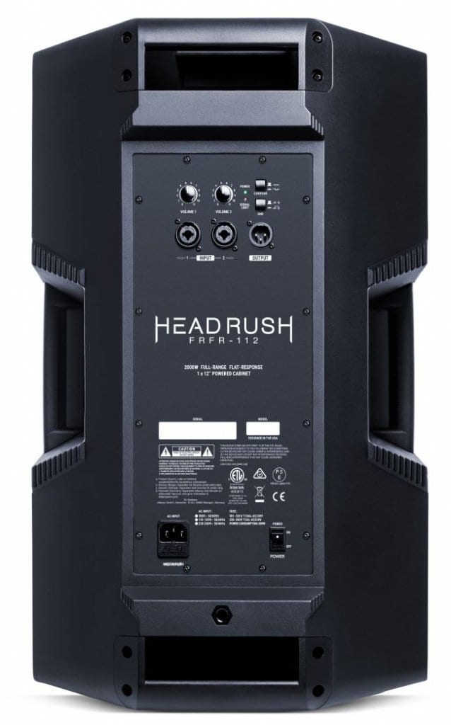 NAMM 2018 HeadRush FRFR112 new high powered speaker for your modeller