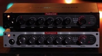 Positive Grid Bias Mini Bass and Guitar heads