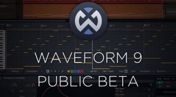 Tracktion Waveform 9 Public Beta