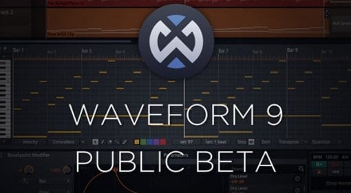Tracktion Waveform 9 Public Beta