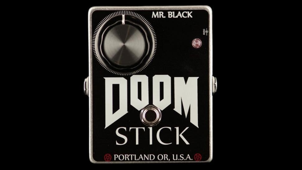 Mr Black Doomstick fuzz pedal USA, boutique