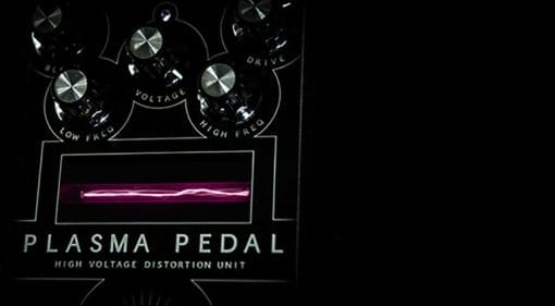 Gamechanger Audio Plasma Pedal limited edition Indiegogo Pink