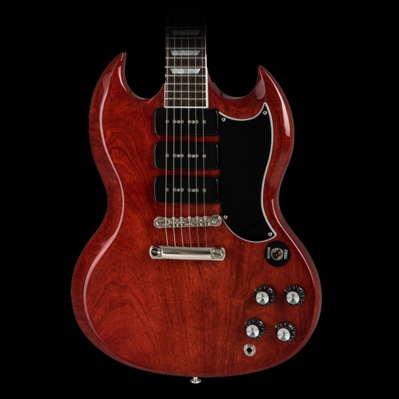 Gibson Gary Clark Jr. Signature SG in Vintage Cherry with three P90sjpg