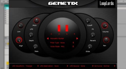 Genetix sega genesis synth