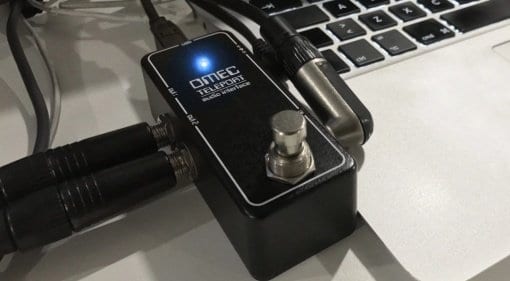 Orange Omec Teleport USB audio interface pedal