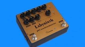 TritonLab Labyrinth Dual Channel Overdrive:Distortion pedal