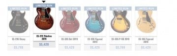 Gibson 2019 models all leaked on its own website - gearnews.com