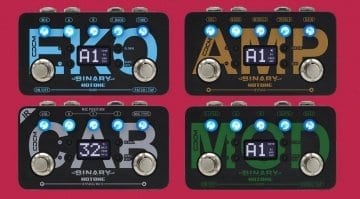 Hotone Binary Effects pedals
