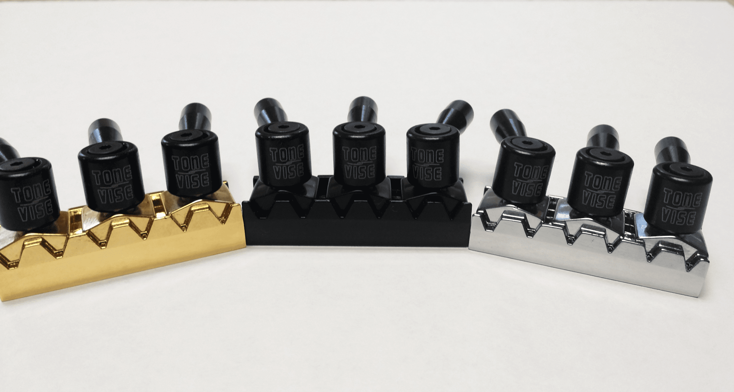Tone Vice Key Locks in Gold, Black or Chrome