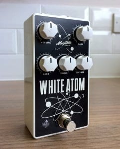 Magnetic Effects White Atom V3 fuzz pedal