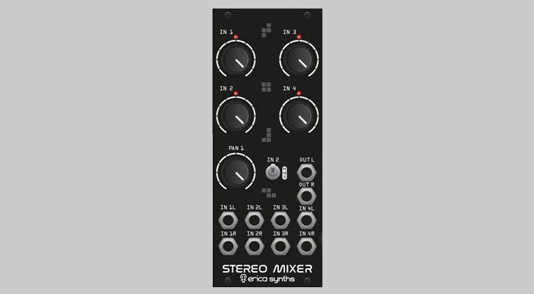 Erica Synths Stereo Mixer