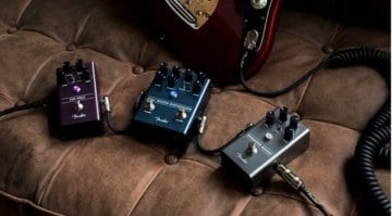 Fender Engager Boost, Pelt Fuzz, and Full Moon Distortion Pedals