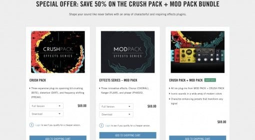 Native Instruments deal Crush Pack Mod Pack