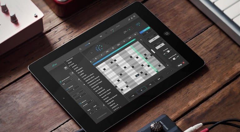 Audiomodern Riffer on iPad