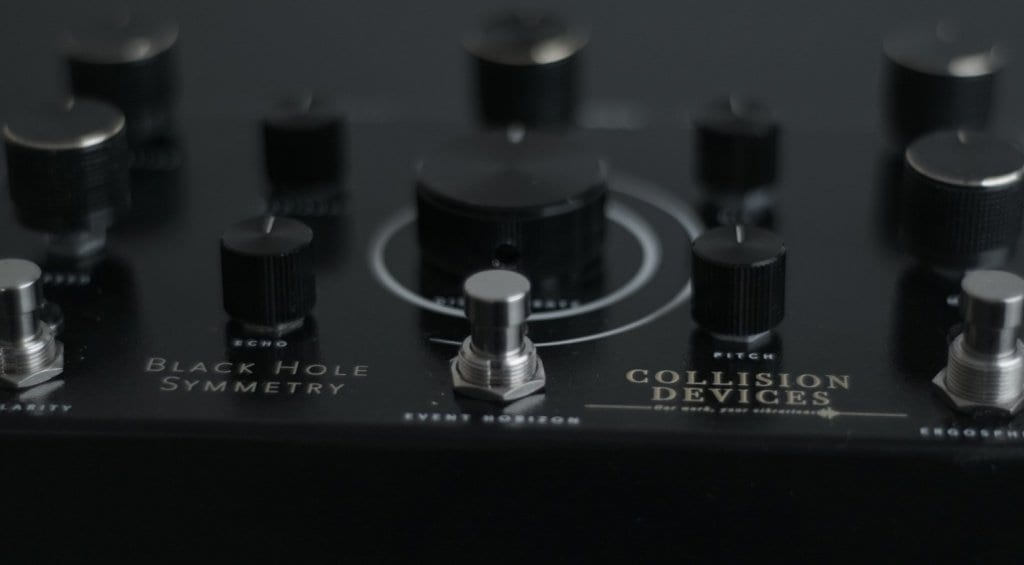 Fuzz + Reverb + Delay + Mod = Collision Devices Black Hole