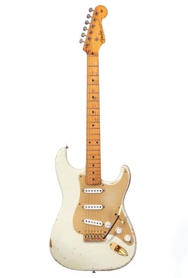 Gilmour’s 1954 White Fender Stratocaster #0001
