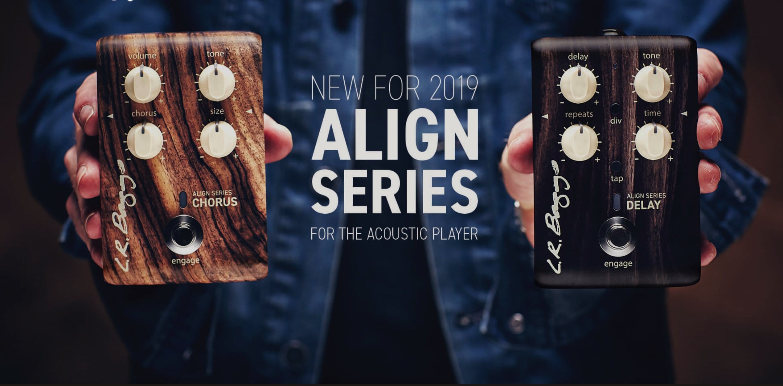 NAMM 2019- LR Baggs Align Series adds new chorus and delay for 2019