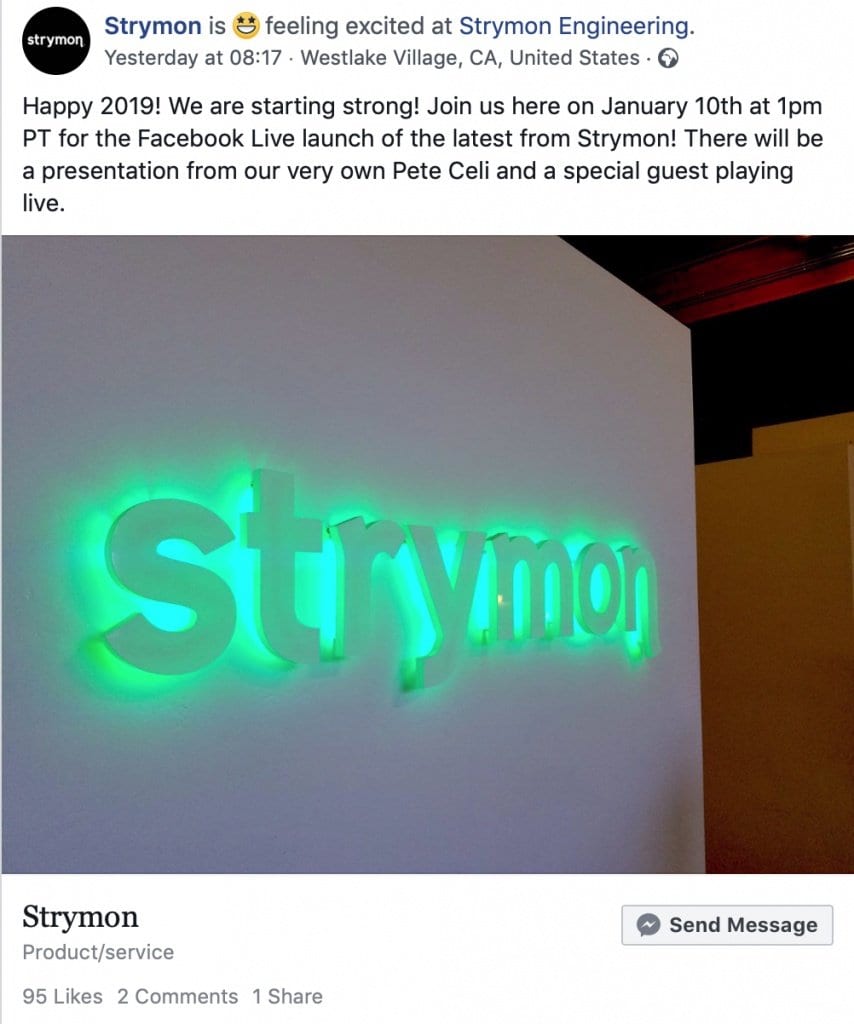Styrmon Facebook tease January 10th