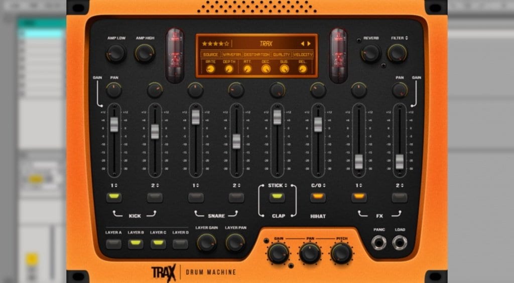 TRAX A cool VST drum machine for modern beatdriven genres