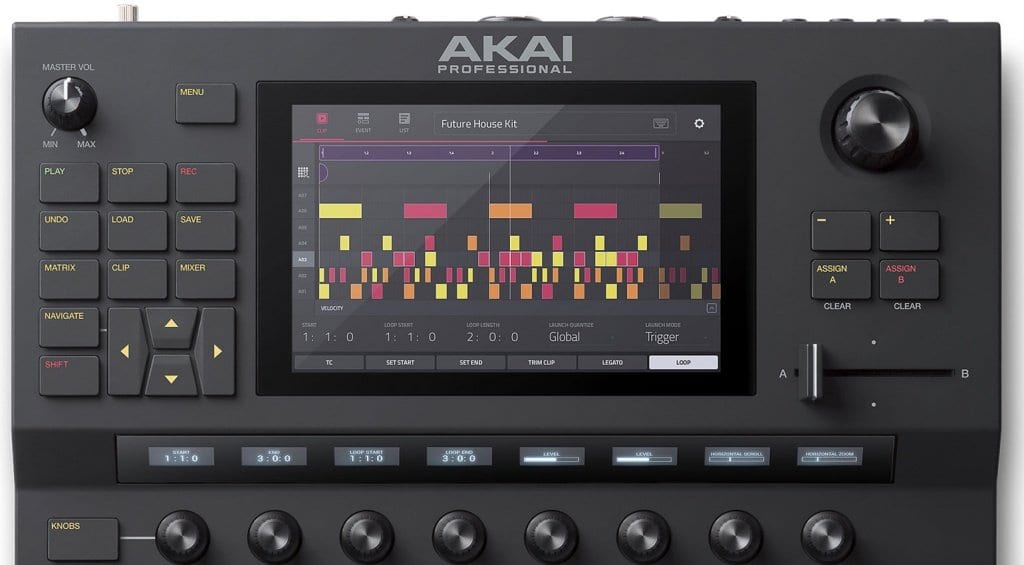 Akai Pro Force sequencing