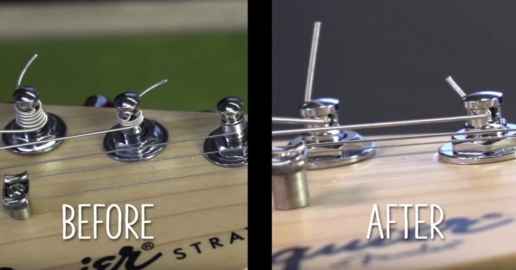 Locking Tuners are a fantastic upgrade for a Squier Stratocaster