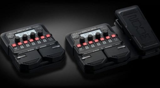 Zoom G1 Four and G1X Four multi-effects pedals