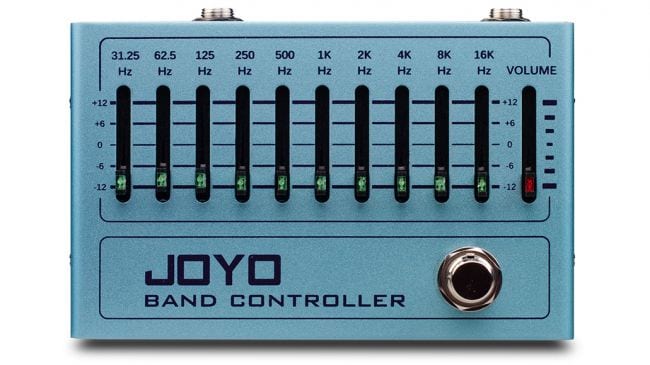 Joyo introduces R 12 Band Controller - 10-band graphic EQ pedal