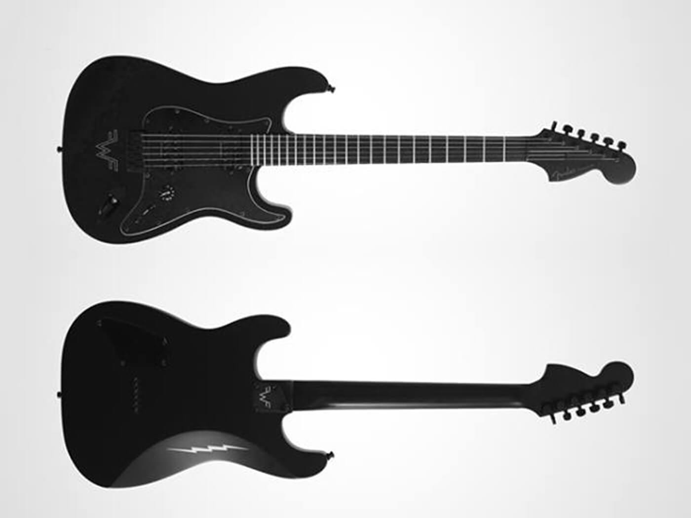 Weezer Black Album Fender Stratocaster