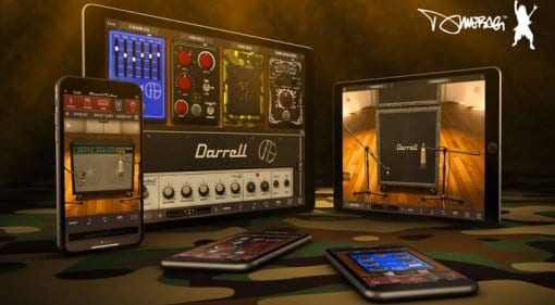 IK Multimedia Dimebag Darrell Cowboys From Hell Collection now on iOS