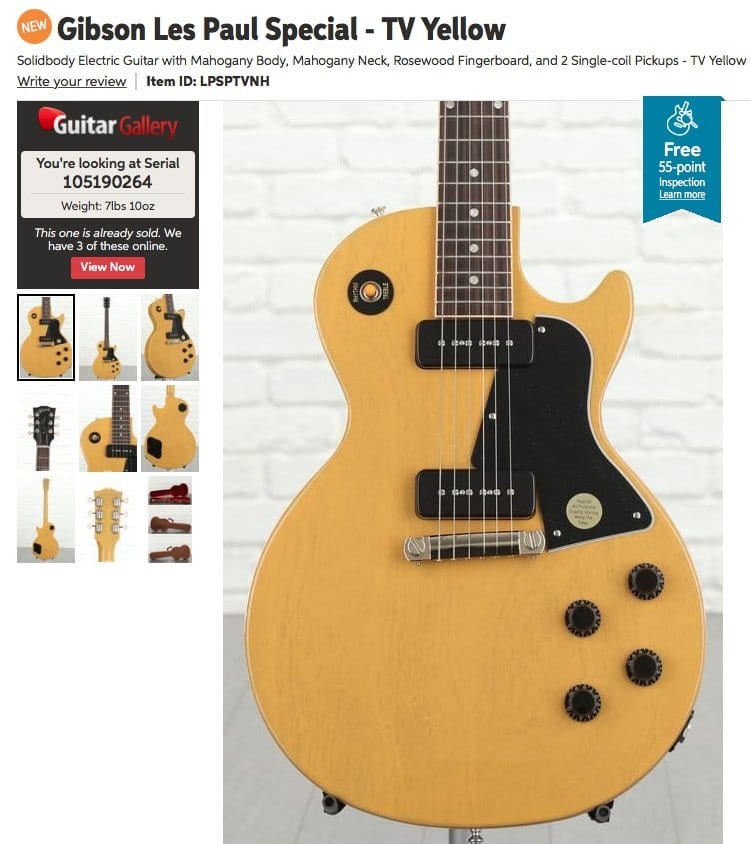 Gibson 2019 Les Paul Special