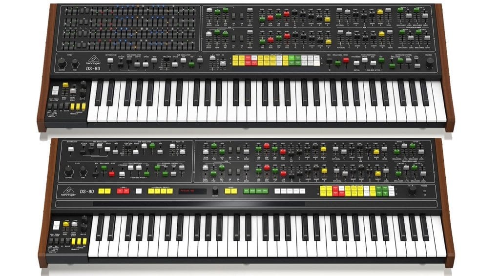 Behringer DS-80 comparison with first design
