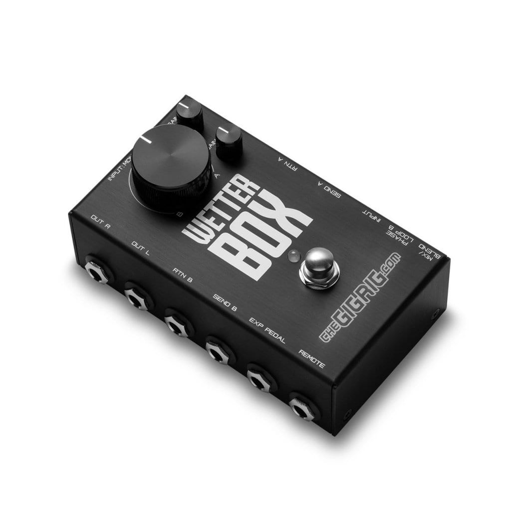 GigRig Wetter Box Blend effects pedals in parallel