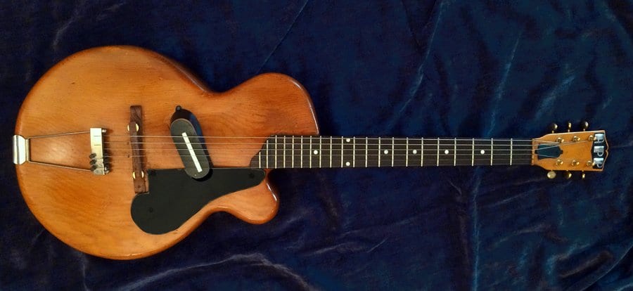 Did Gibson steal the Les Paul design? O W Appleton model from 1943