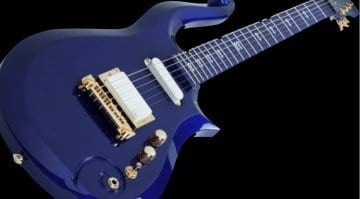 Schecter Prince Cloud Guitar in Blue