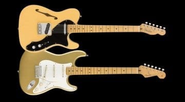Fender Britt Daniel and Lincoln Brewster signature models