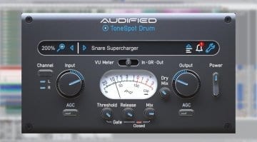 Audified ToneSpot Drum Express