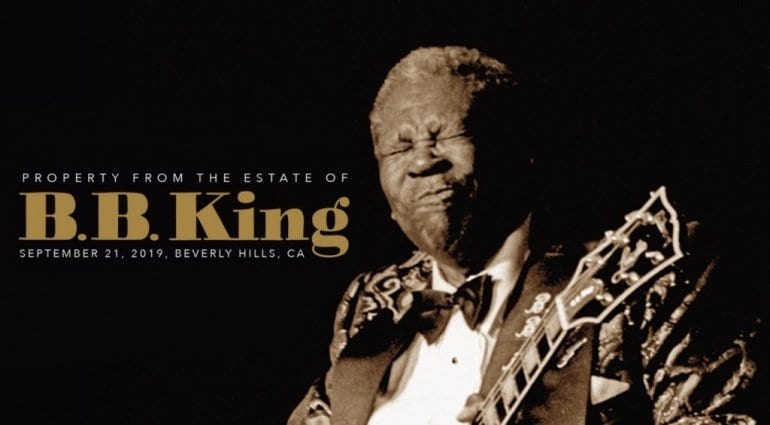 BB King Lucille Auction