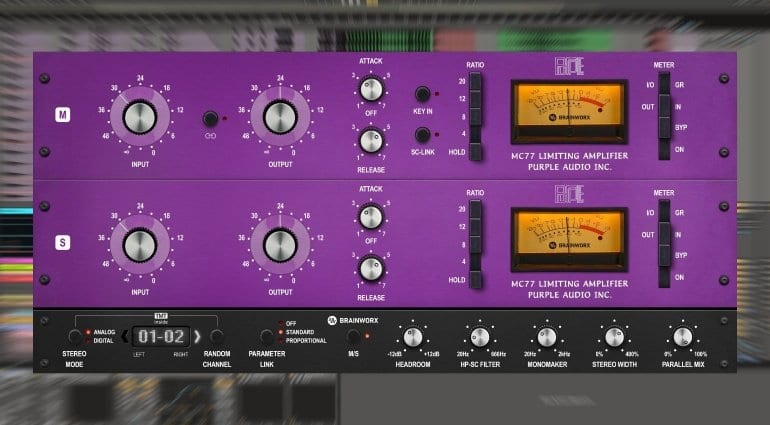Brainworx Purple Audio MC77