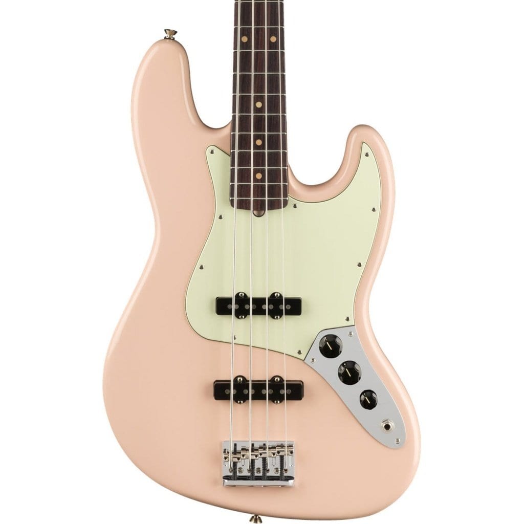 Fender American Professional Jazz Bass Ltd. Edition in Shell Pink w: Solid Rosewood Neck