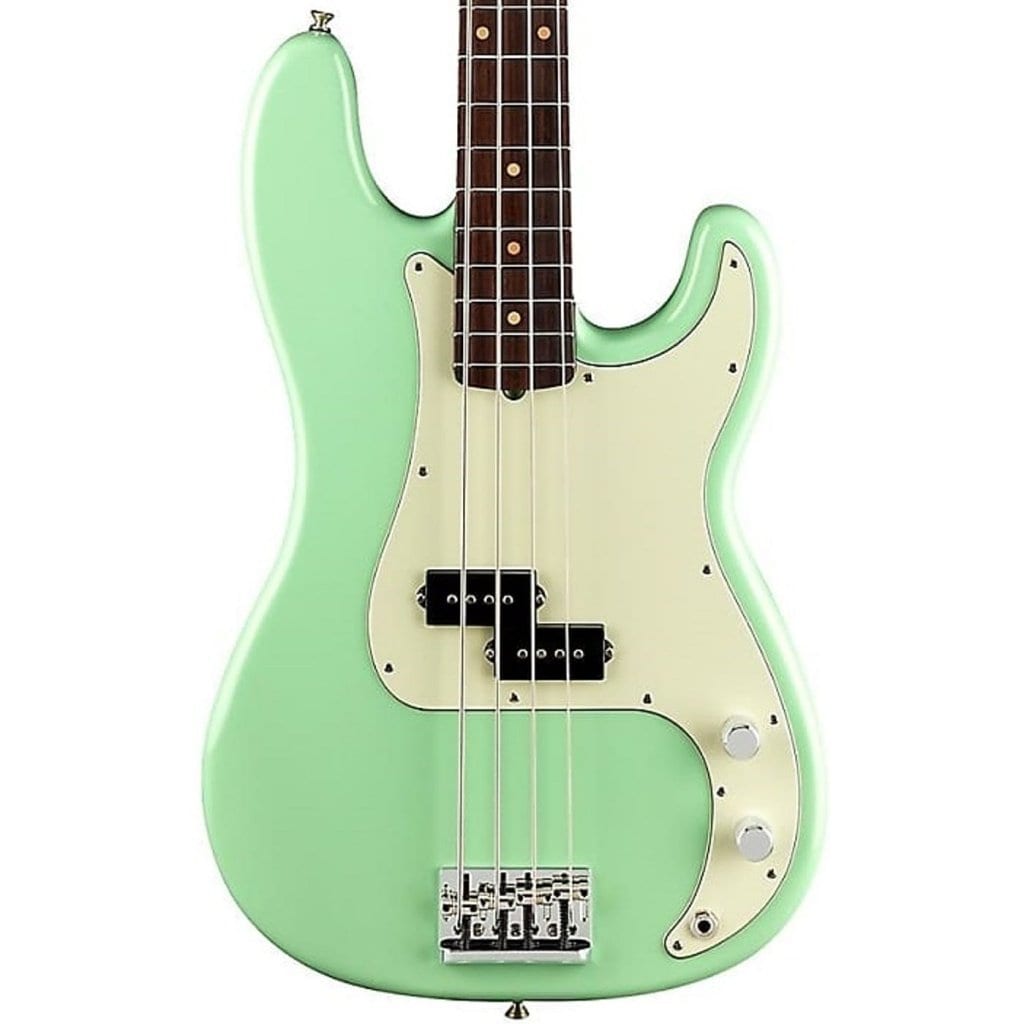 Fender FSR Limited Edition American Professional Precision Bass in Surf Green with Rosewood Neck