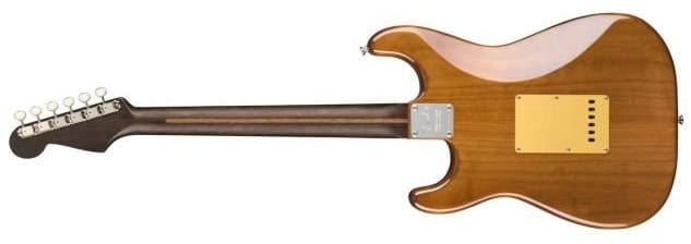 Rarities Quilt Maple Top Stratocaster rear
