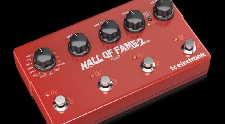 TC Electronic Hall Of Fame 2 X4: A reverb pedal on steroids