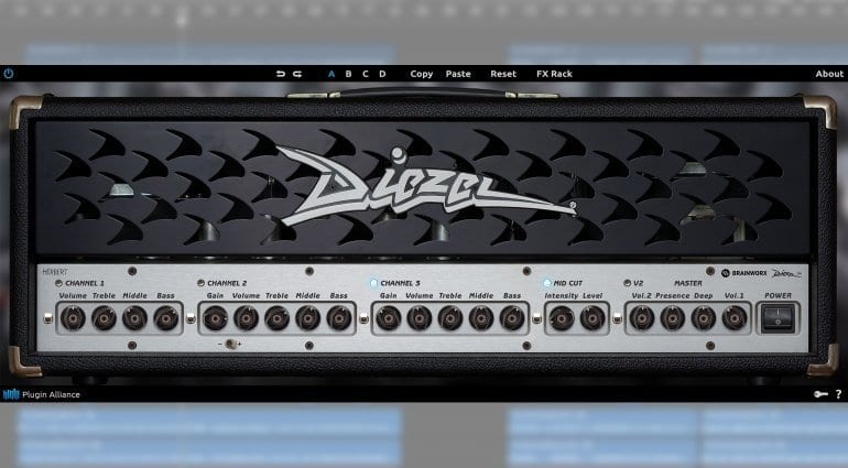 Brainworx Diezel Herbert plugin without the need for any DSP