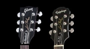Gibson could be putting their classic headstock shape on Epiphone at last!